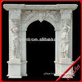 Perfect Carve Marble Door Frame Designs Sculpture(YL-M055)